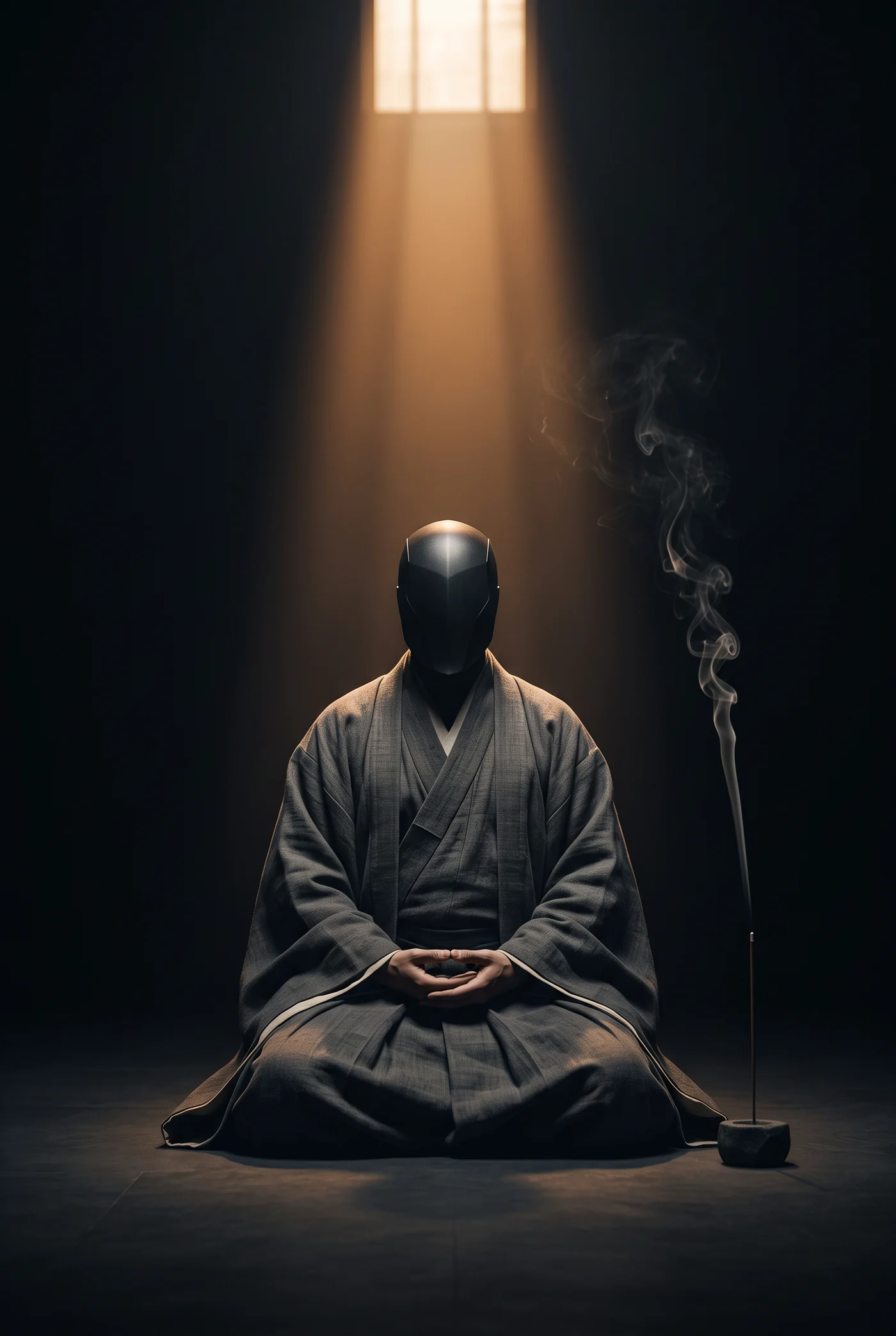 Body — spirit · seiza in the void